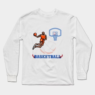 basketball Long Sleeve T-Shirt